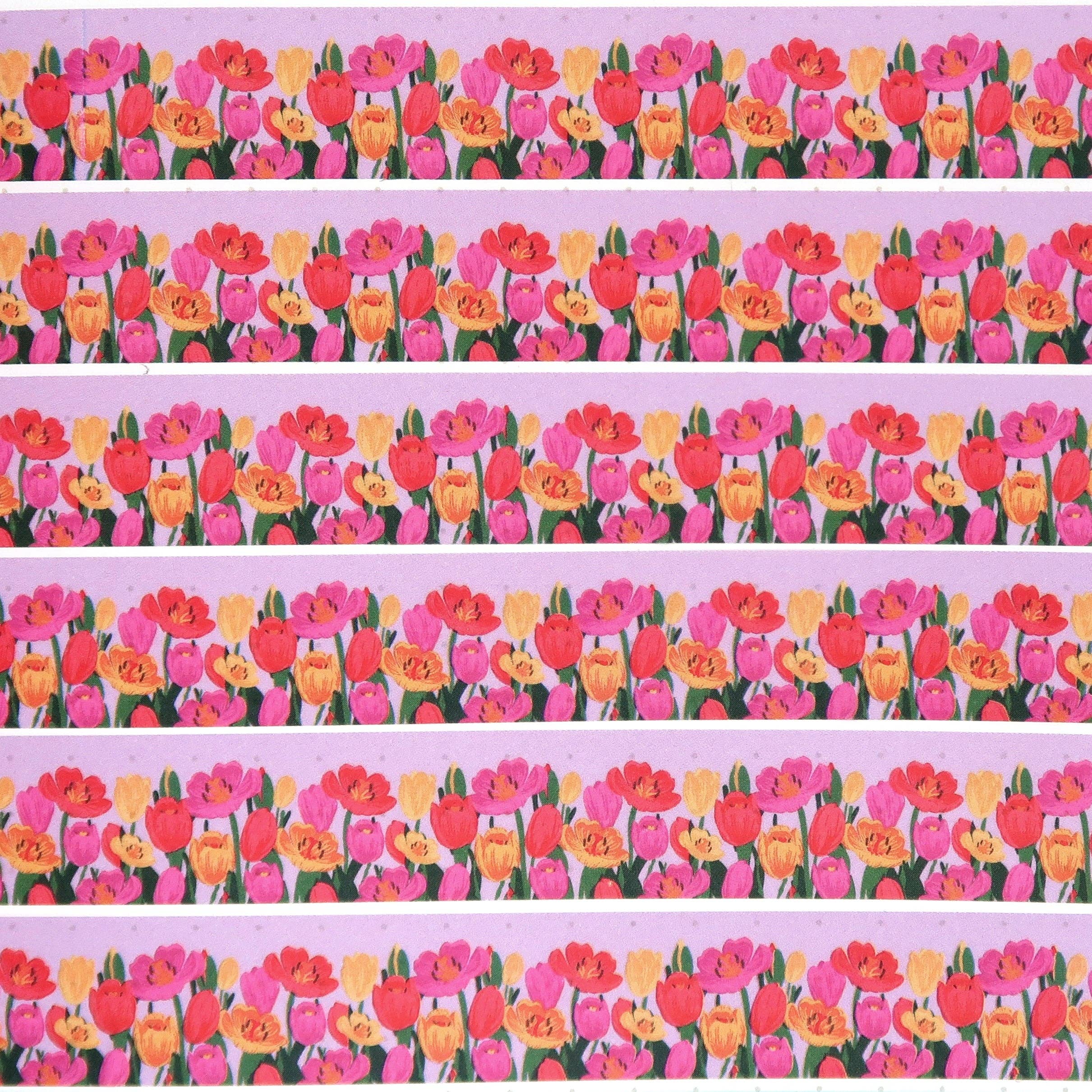 Tulips Border Washi Tape