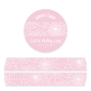 Spiderweb Pink Washi Tape by Little Lefty Lou | Papertail Fox