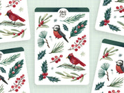 Christmas Flora Sticker Sheet by Wild Pencil Studio | Papertail Fox
