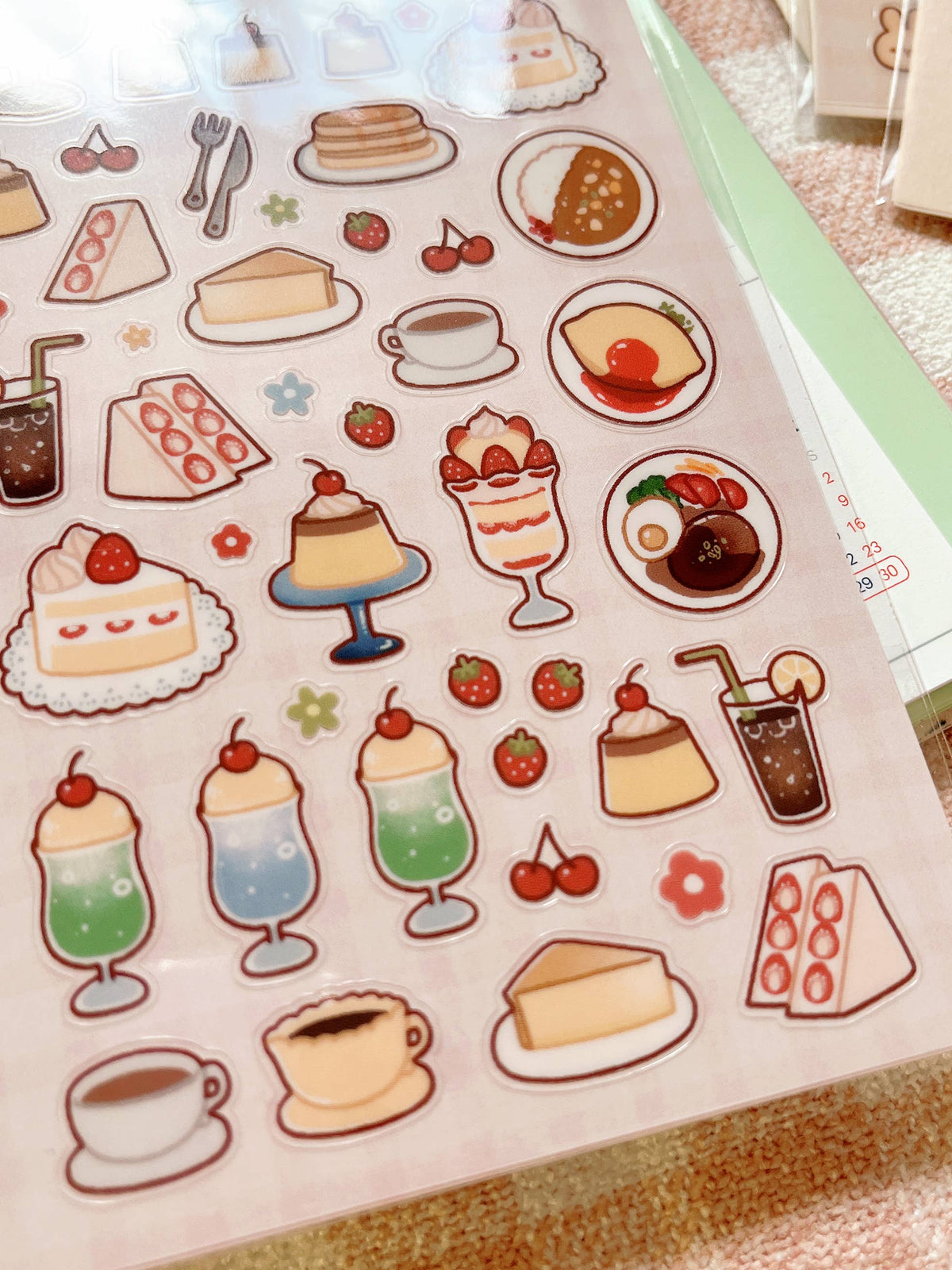Kissaten Sticker Sheet no.153 by Cherry Rabbit | Papertail Fox
