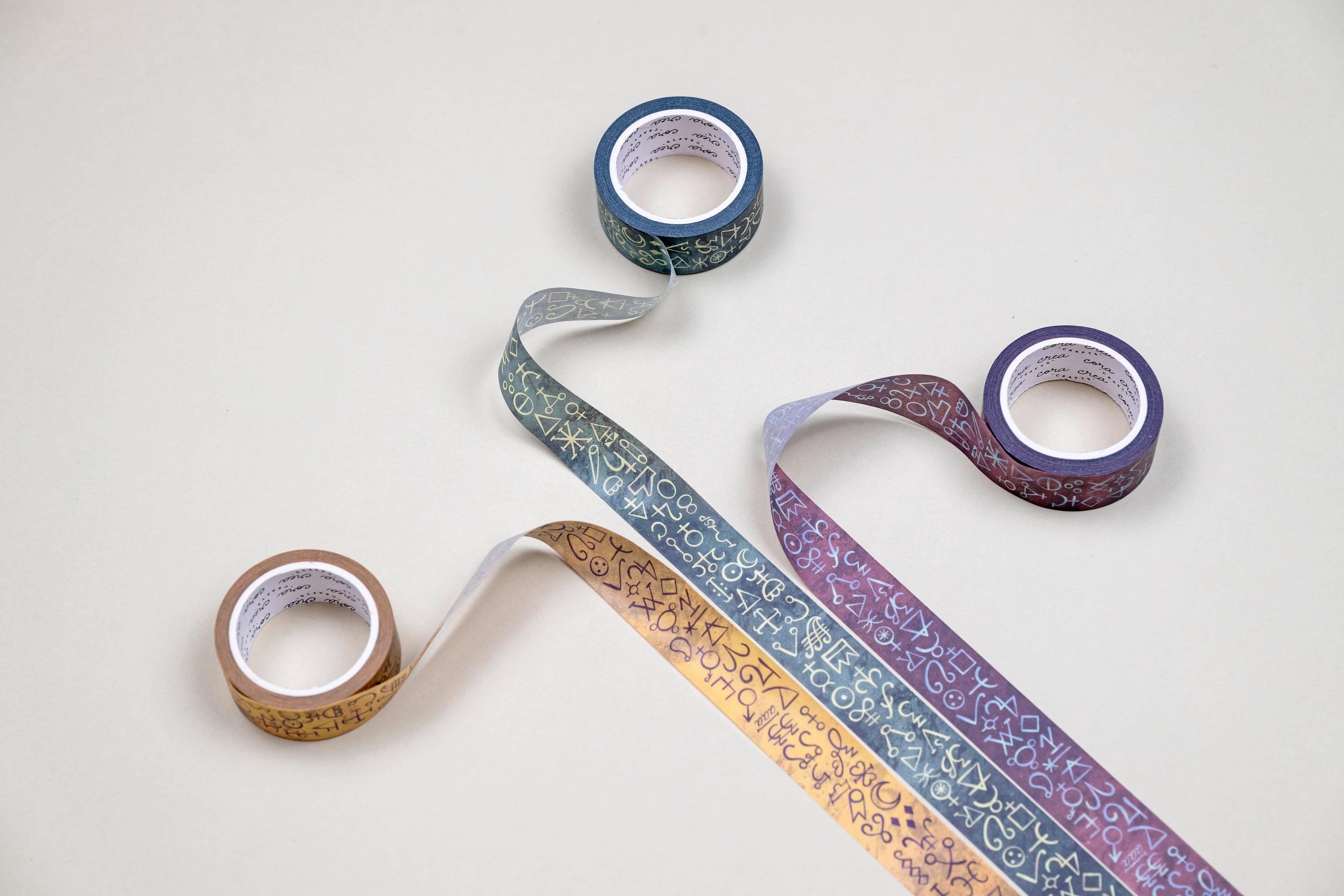 Alchemy Symbols Washi Tape Set | CoraCreaCrafts