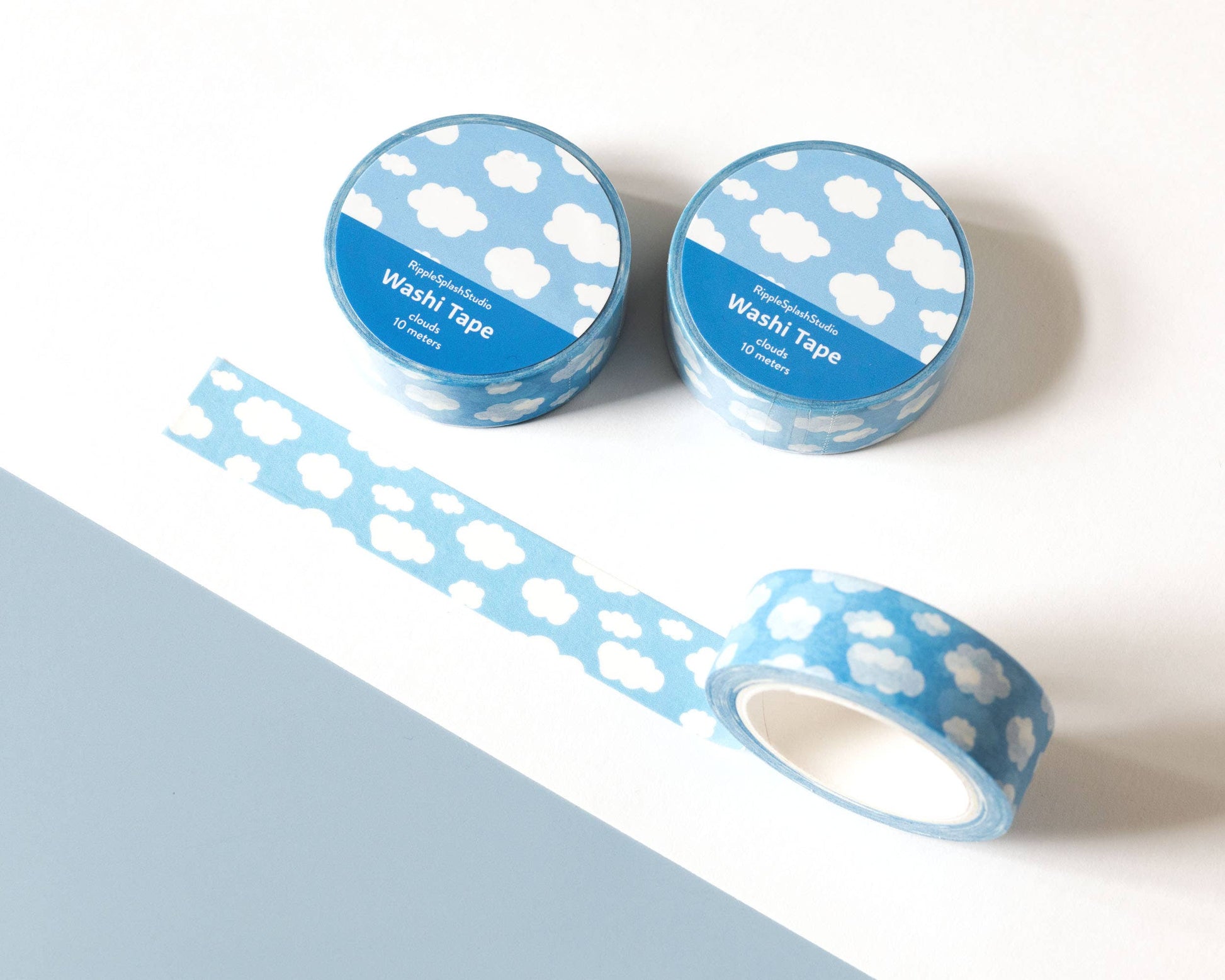 Clouds Washi Tape by RippleSplash Studio | Papertail Fox