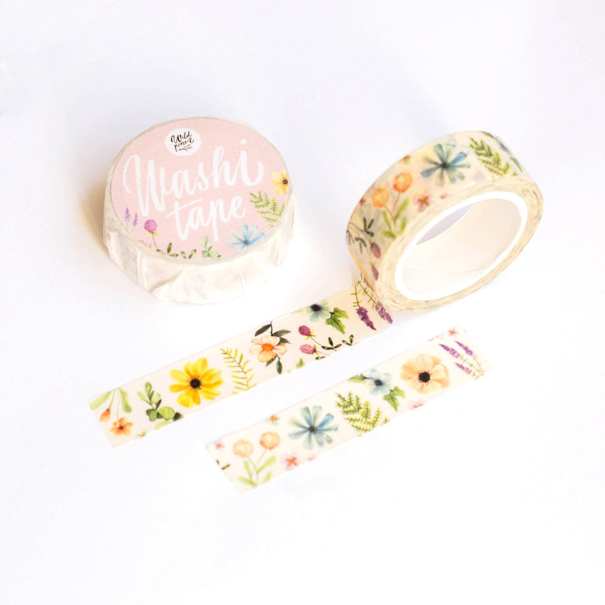 Florals Washi Tape | Wild Pencil Studio
