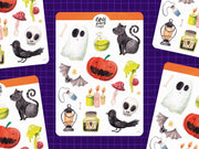 Halloween Sticker Sheet by Wild Pencil Studio | Papertail Fox