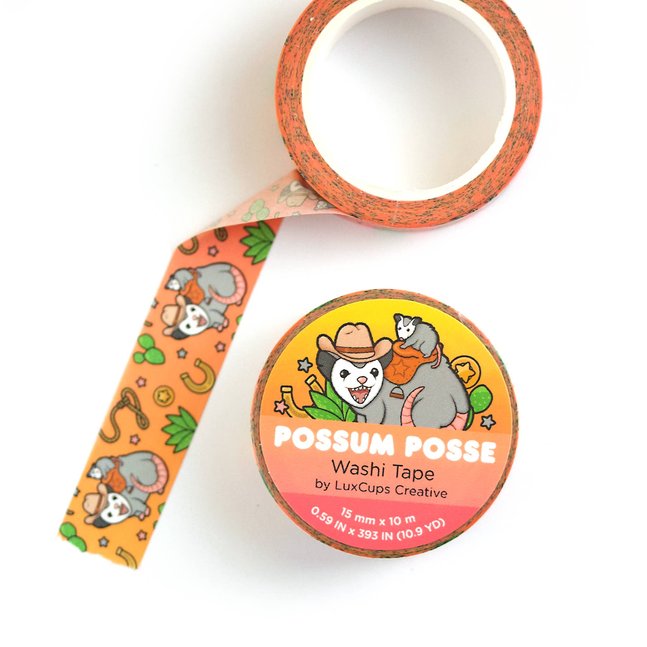 Possum Posse Washi Tape by LuxCups Creative | Papertail Fox