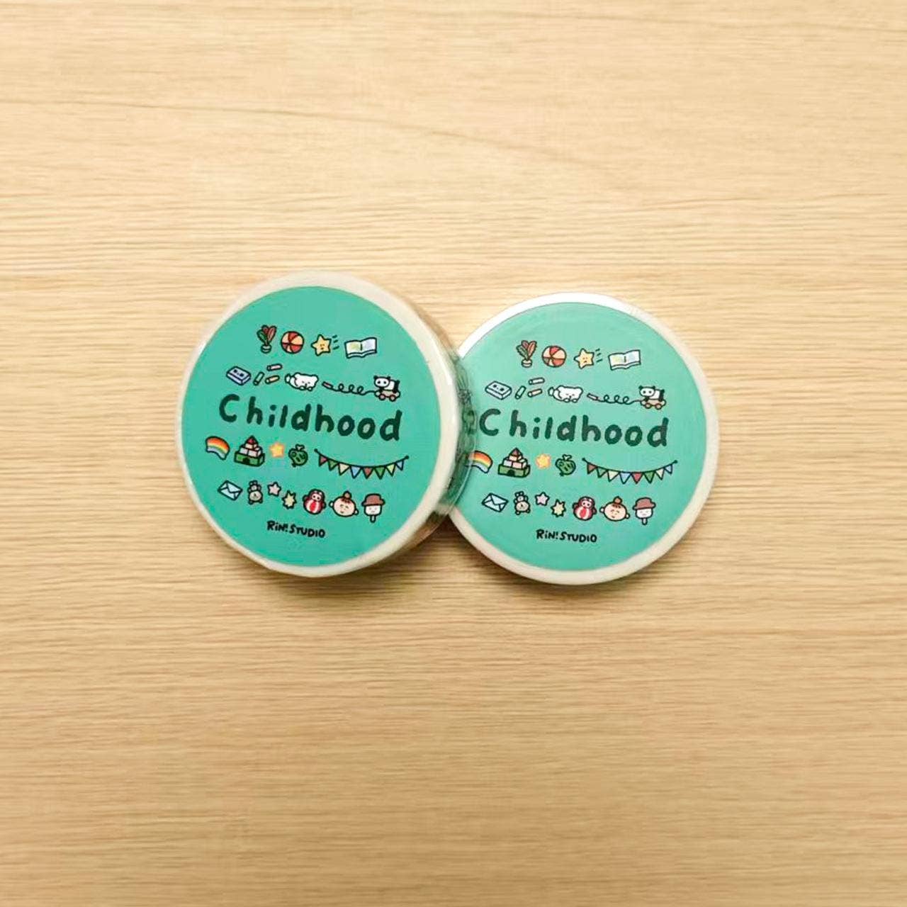 Childhood Toy Mini Washi Tape by RiN! Studio | Papertail Fox