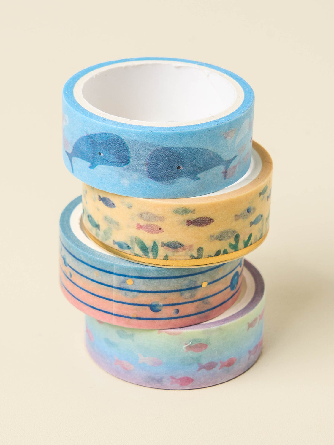 Sea Life Washi Tape Set by Daiso | Papertail Fox