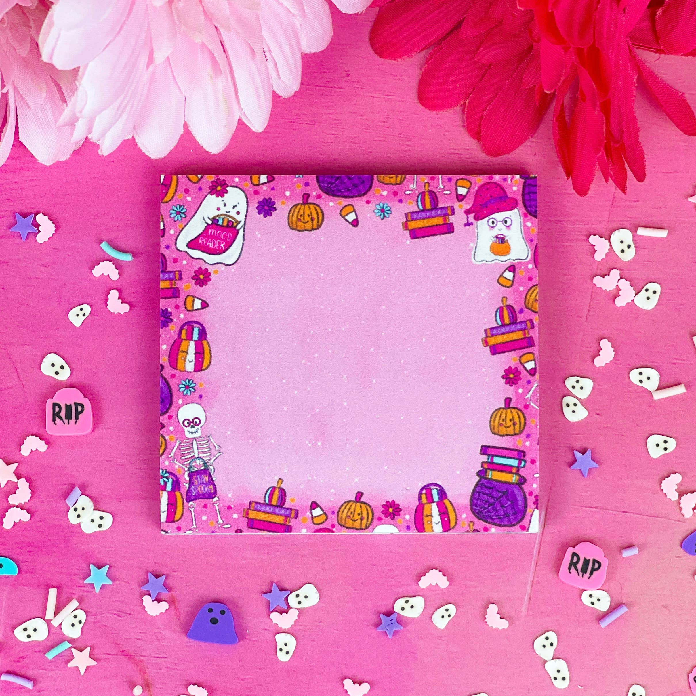 Halloween Candy Sticky Notes | Emily Cromwell Designs