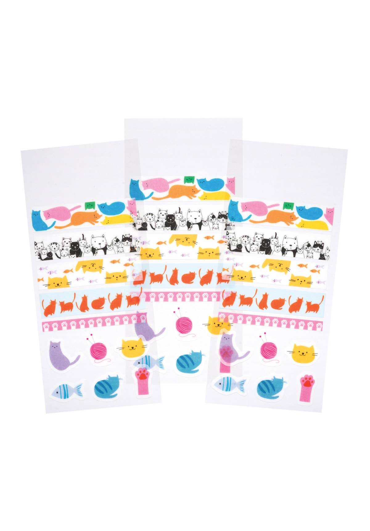 Cats Washi Stickers by Girl of All Work | Papertail Fox