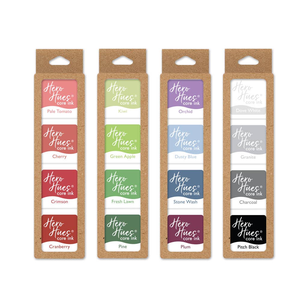 Hero Arts Fresh Greens Core Ink Cubes