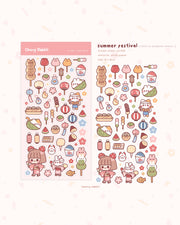 Summer Festival Sticker Sheet no.048