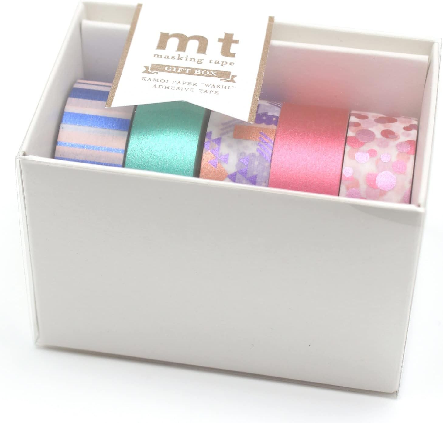 Bright Washi Tape Gift Box | MT Tapes