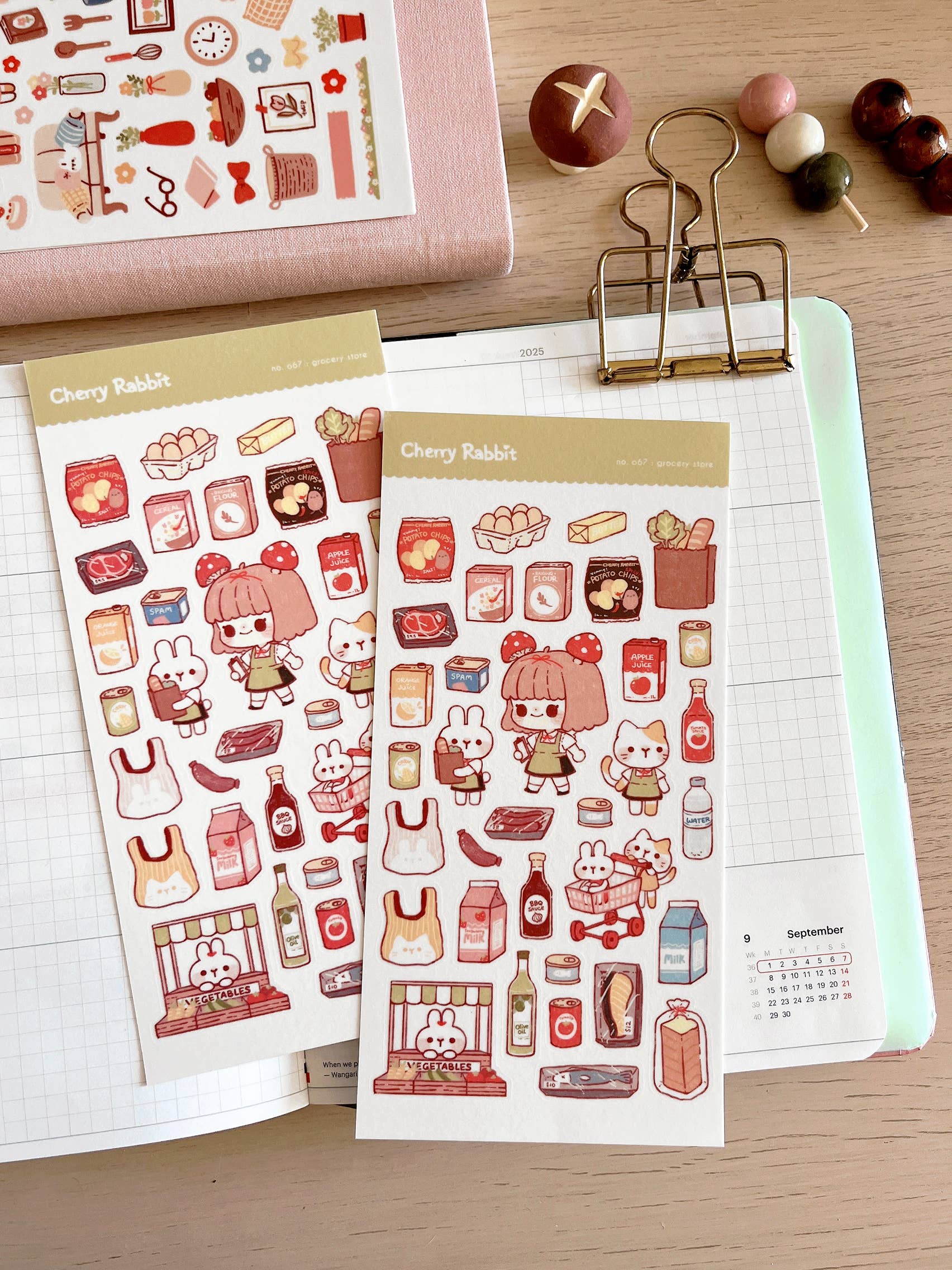 Grocery Store Sticker Sheet no.067 by Cherry Rabbit | Papertail Fox