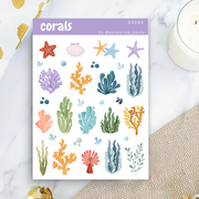 Penpaling Paula: Corals - Sticker Sheet