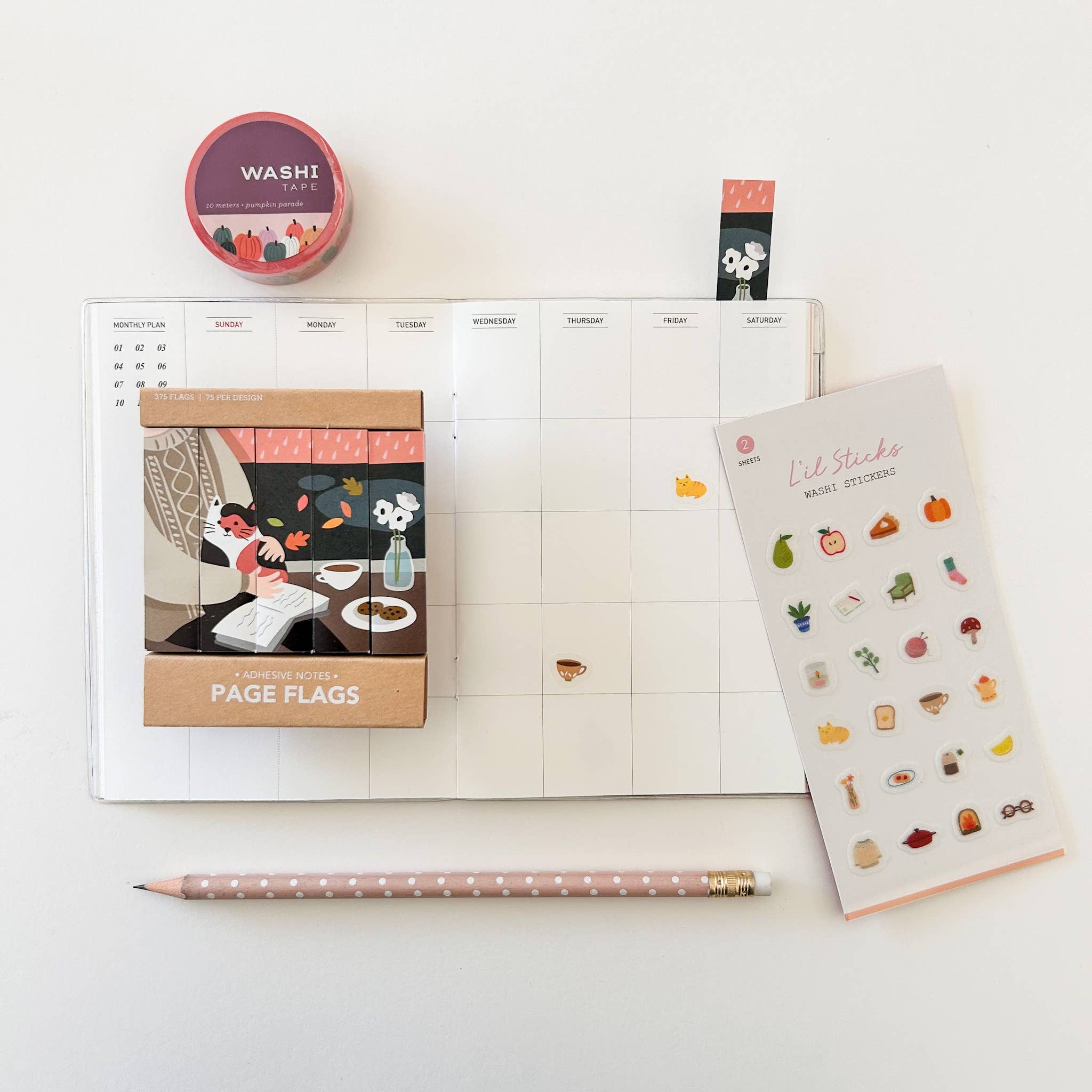 Pumpkin Parade Washi Tape by Girl of All Work | Papertail Fox