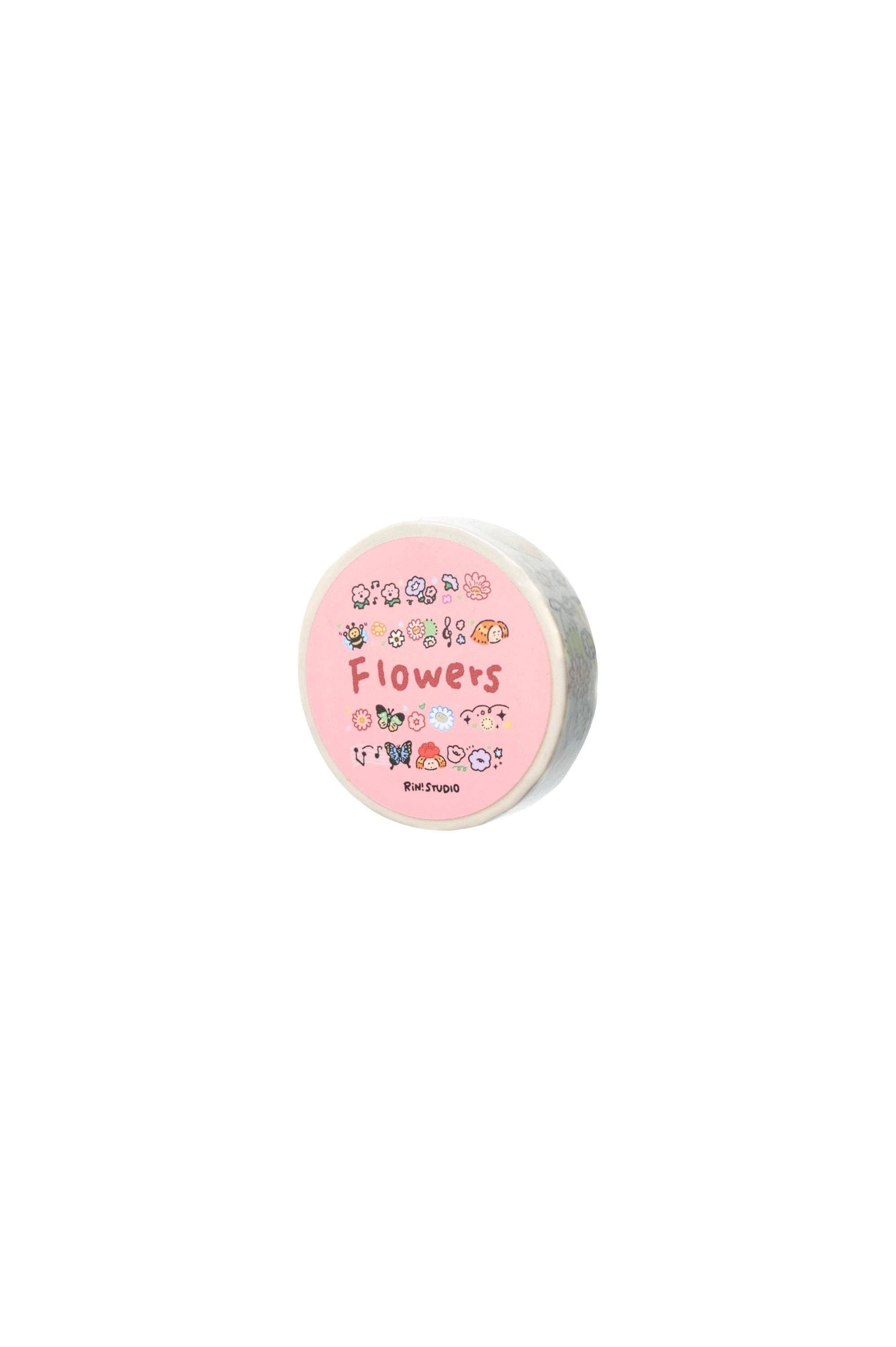 Flower Mini Washi Tape by RiN! Studio | Papertail Fox