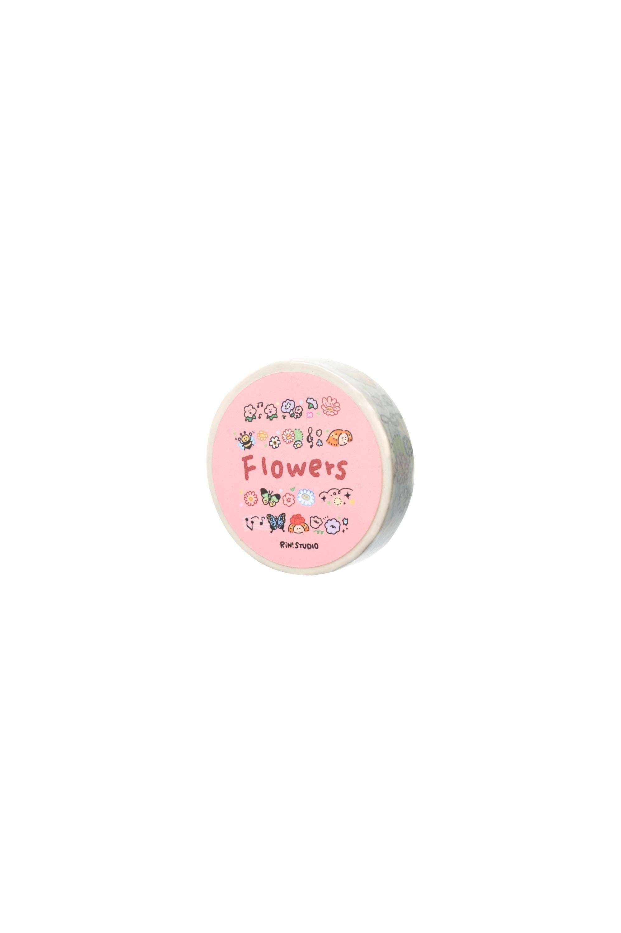 Flower Mini Washi Tape by RiN! Studio | Papertail Fox