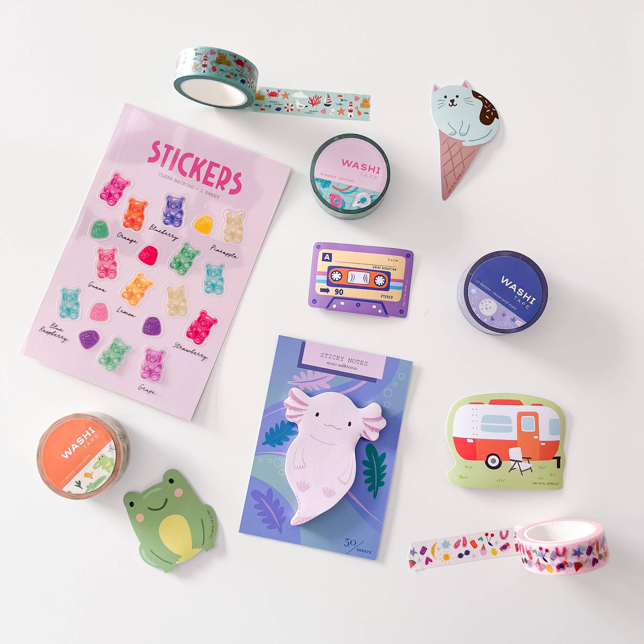 Coastline Washi Tape by Girl of All Work | Papertail Fox