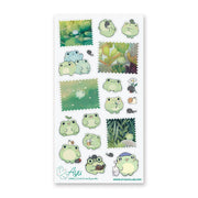 Kawaii Frog's Life Sticker Sheet by Stickii | Papertail Fox
