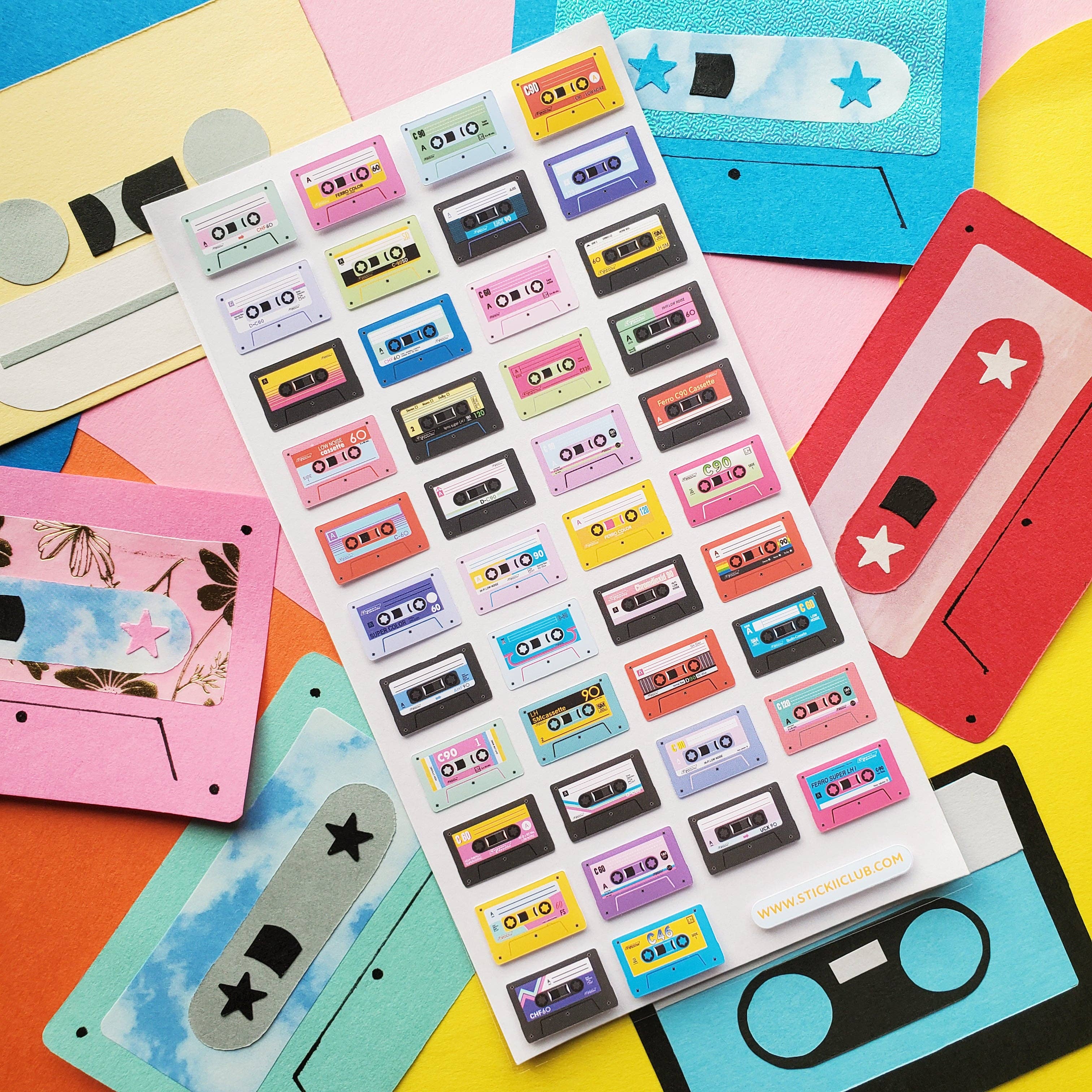 Mixtape Minis Sticker Sheet | Stickii