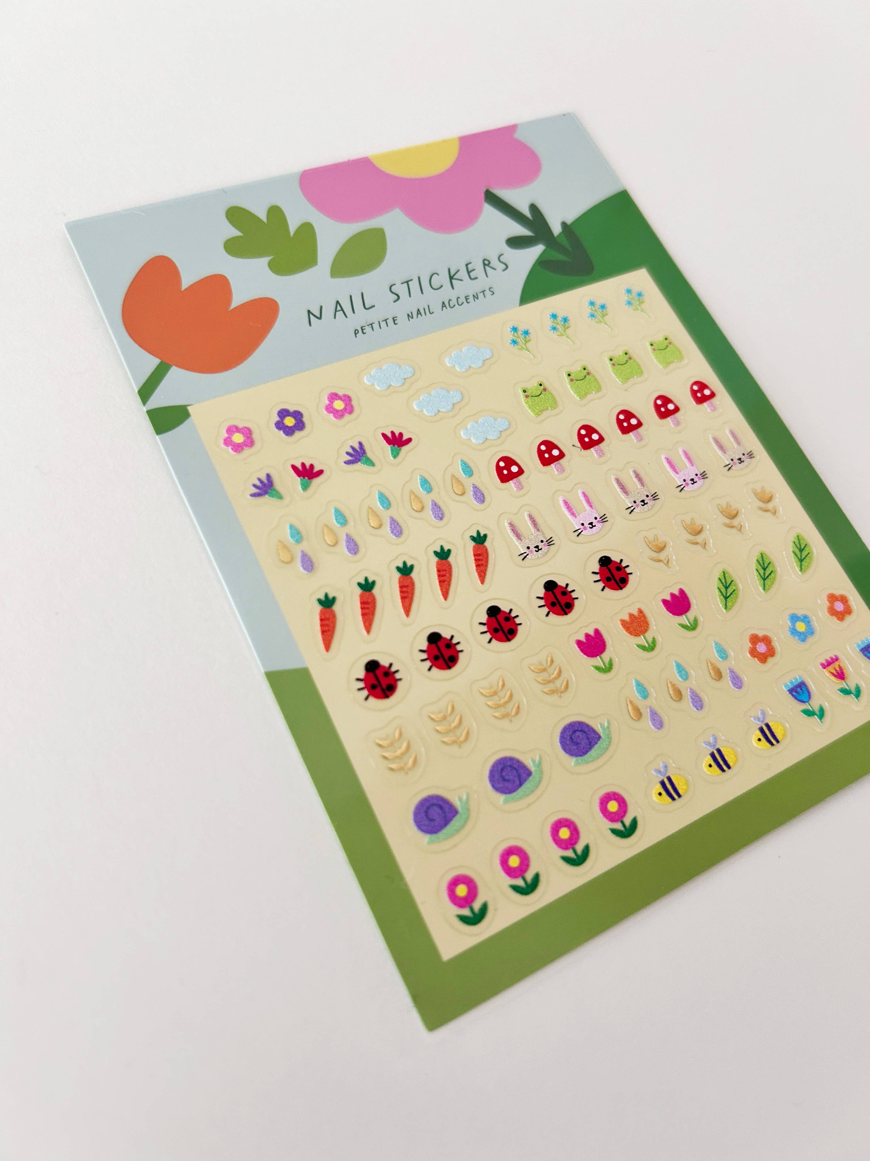 Garden Charms Nail Stickers by Girl of All Work | Papertail Fox