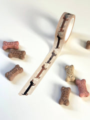 Wiener Dog Washi Tape by Sarah Pilar | Papertail Fox