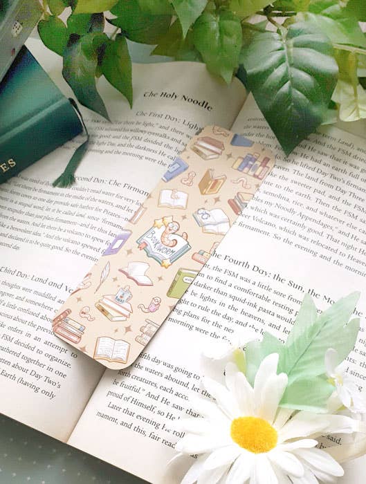 Bookworm Bookmark
