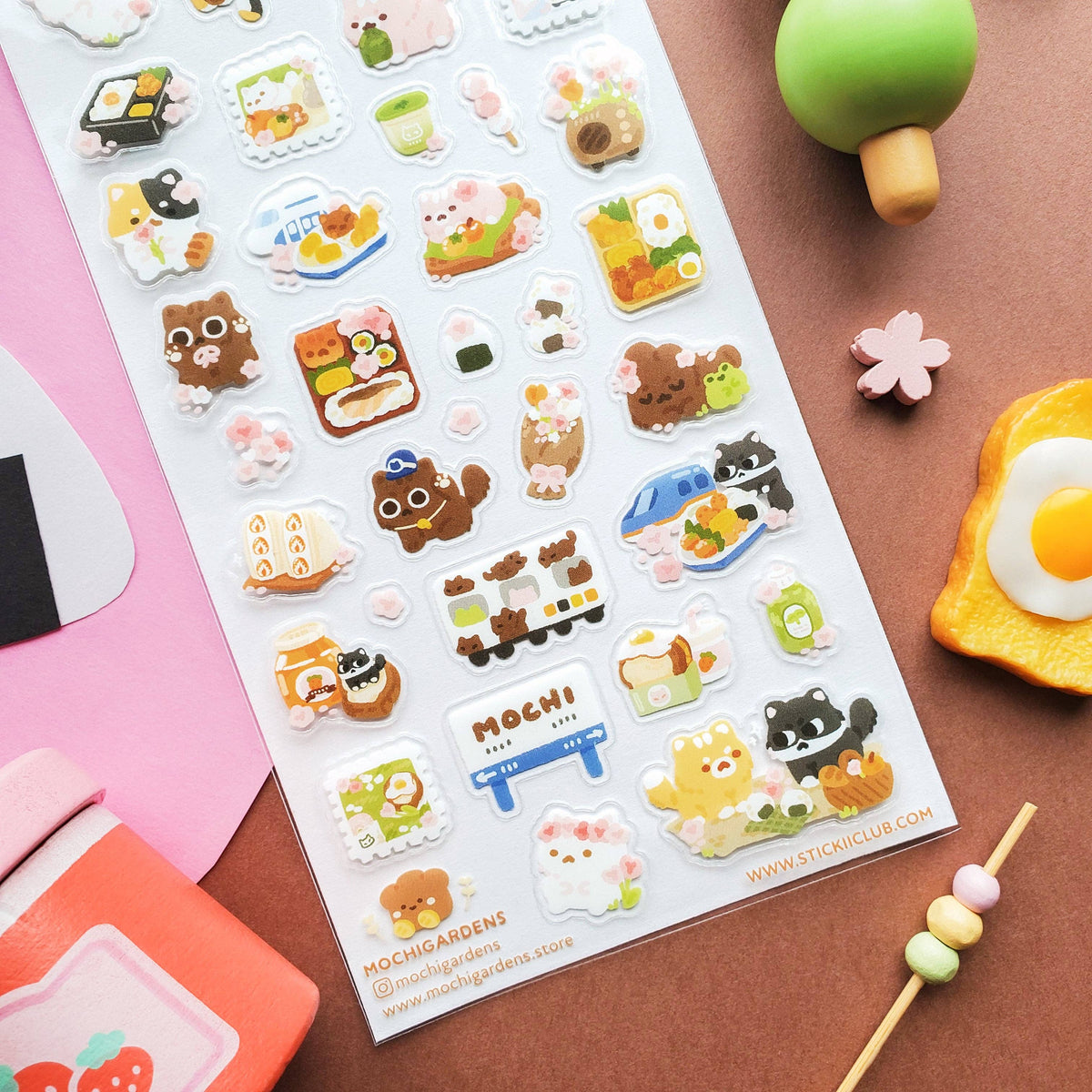 Blooming Bento Day Sticker Sheet | Stickii
