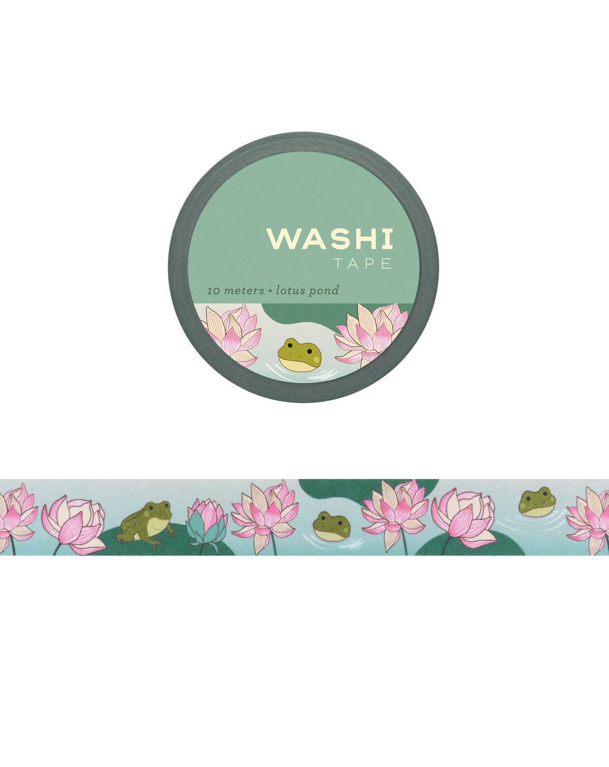 Lotus Pond Washi Tape by Girl of All Work | Papertail Fox