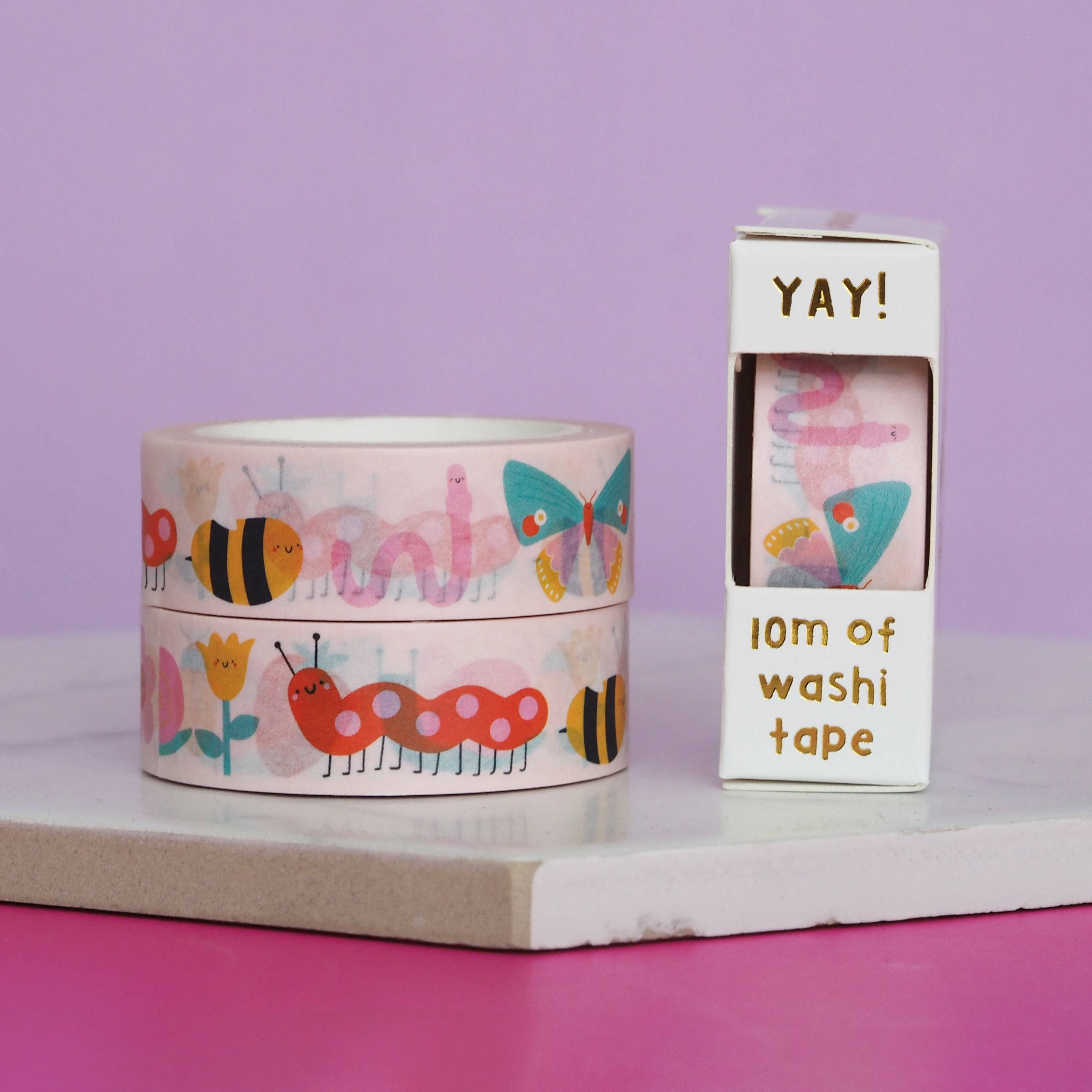Summer Insects Washi Tape | Nutmeg and Arlo
