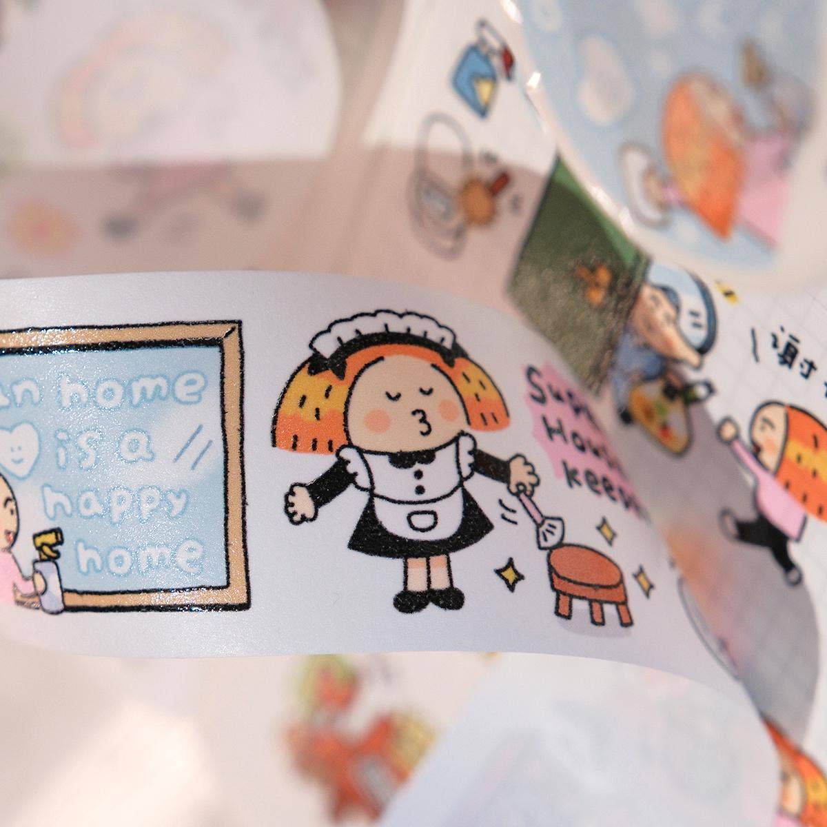 A Clean Home Is a Happy Home Washi Tape | RiN! Studio