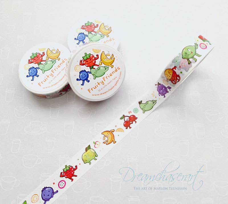 Fruity friends Washi tape