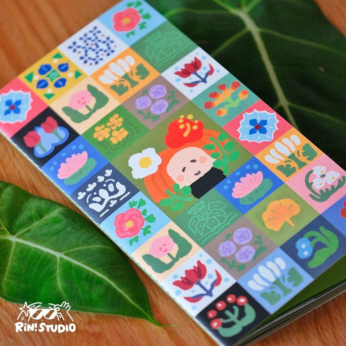 Quiet Garden Traveler's Notebook Insert | RiN! Studio