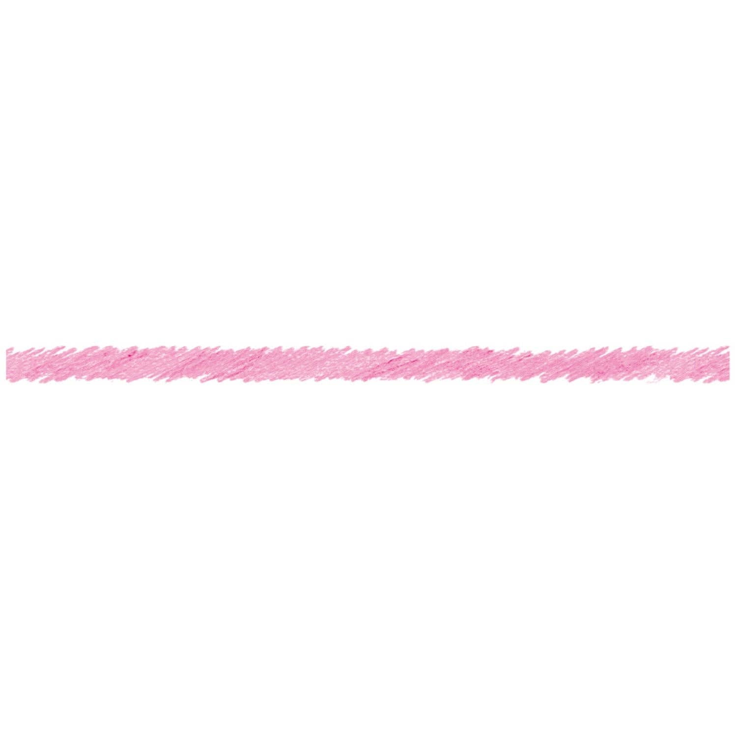 PLUS Petit Deco Rush Tape in Pink Pencil design showing a textured pink pencil scribble line