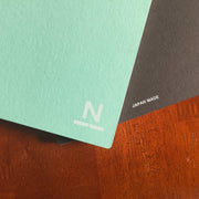 Nombre A5 Notebook in Mint Green & Chocolate | Nouto
