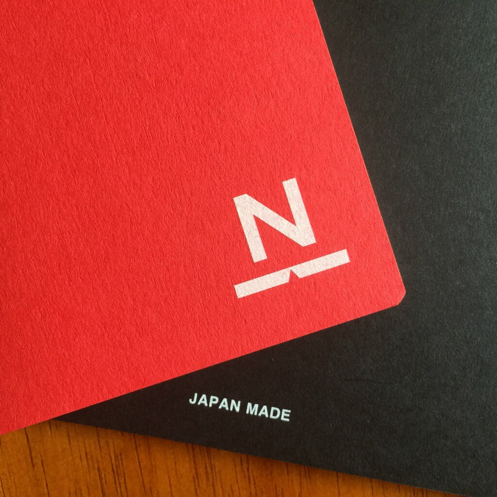 Nombre A5 Notebook in Red & Black by Nouto | Papertail Fox