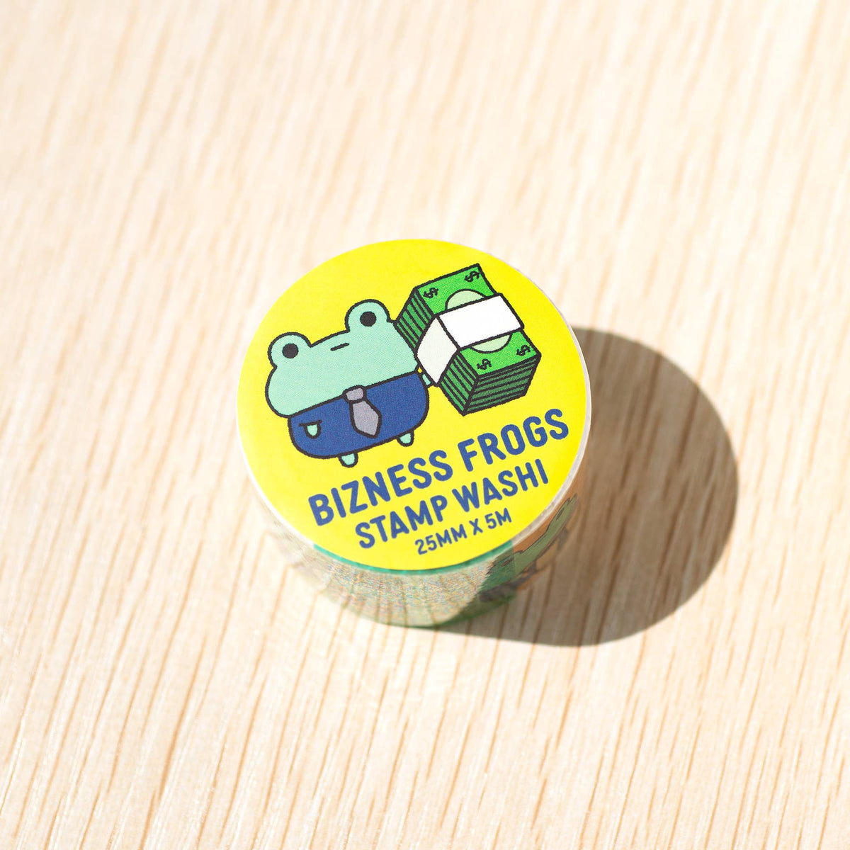 Bizness Frogs Stamp Washi Tape | Robot Dance Battle - Papertail Fox