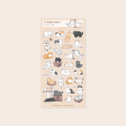 Cats Sticker Sheet | Scotty&Mel