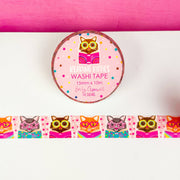 Reading Kitties Washi Tape by Emily Cromwell Designs | Papertail Fox