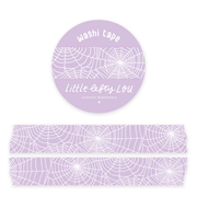Spiderweb Purple Washi Tape by Little Lefty Lou | Papertail Fox