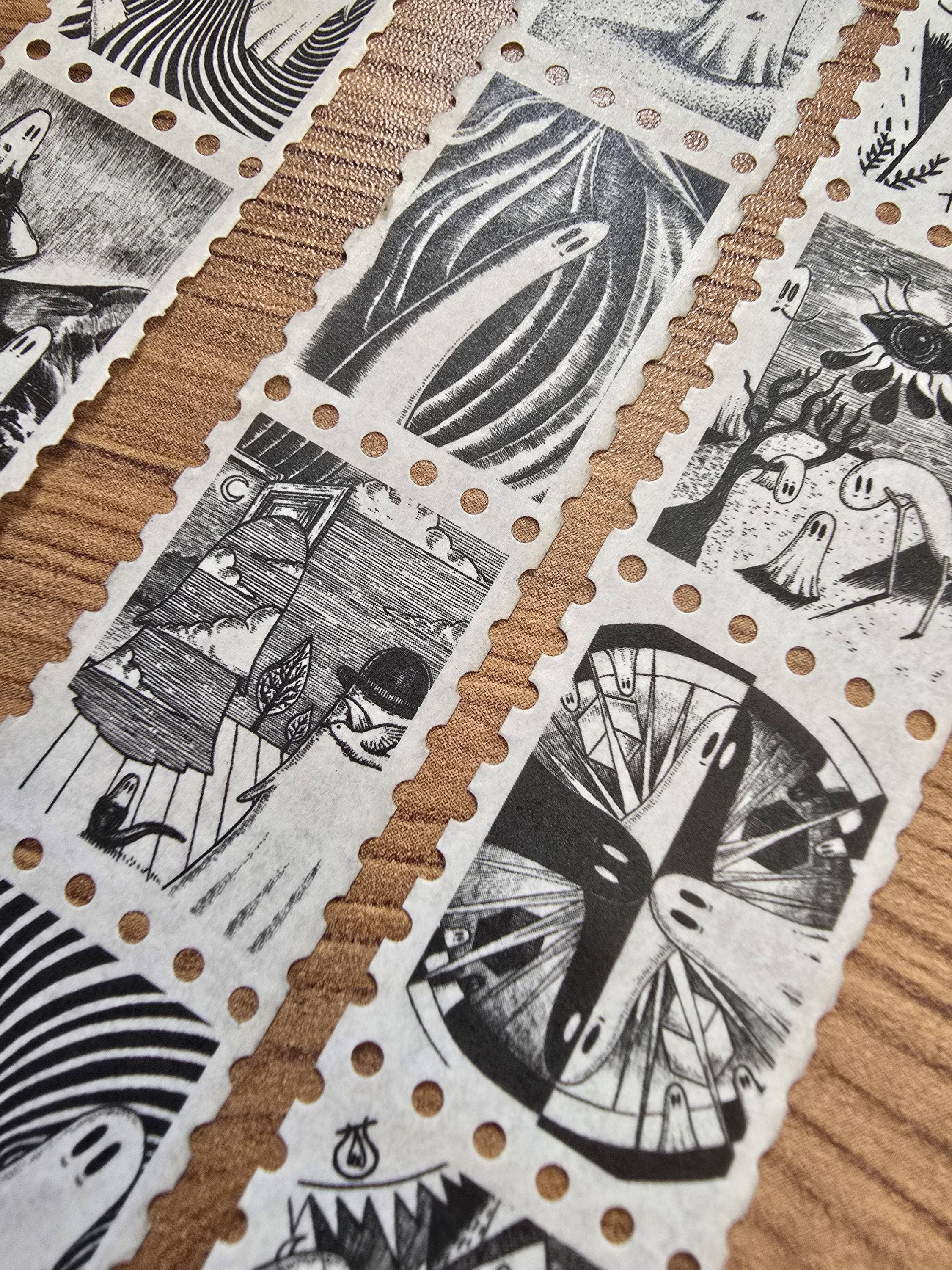 Creative Spirits Stamp Washi Tape #2 - Ghosts of Art History by Jon Turner | Papertail Fox