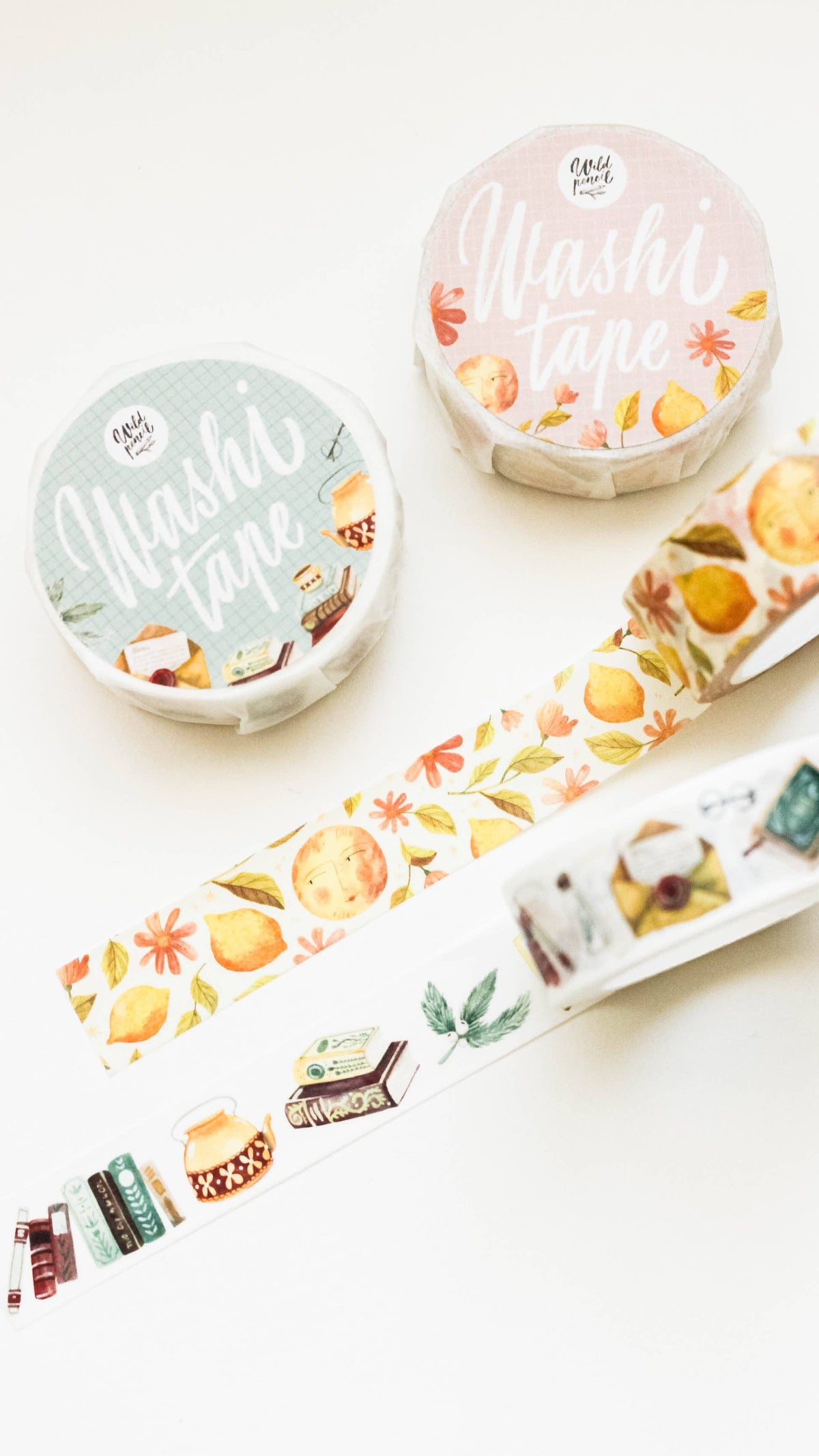 Library Washi Tape | Wild Pencil Studio
