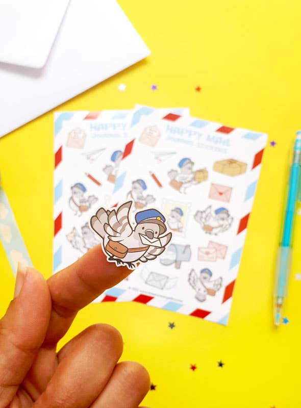 Happy mail Sticker sheet