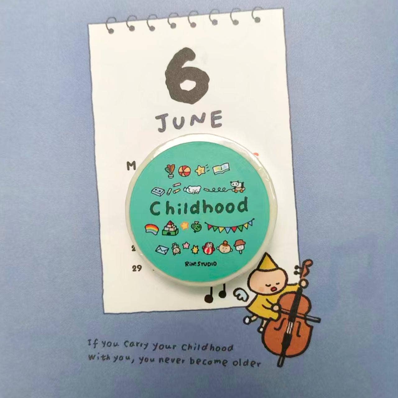 Childhood Toy Mini Washi Tape by RiN! Studio | Papertail Fox