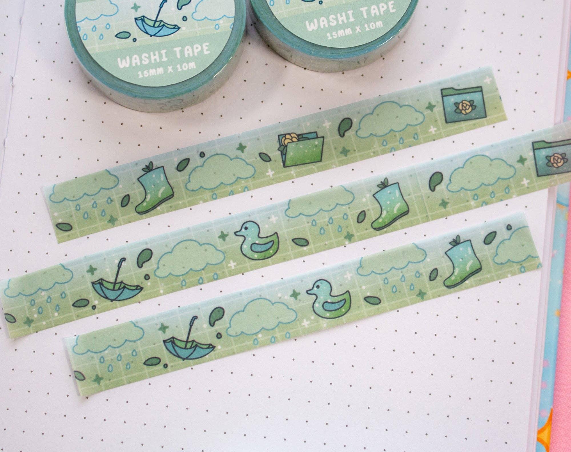 Rainy Day Washi Tape | Unicorn Eclipse - Papertail Fox