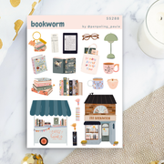 Bookworm - Sticker Sheet