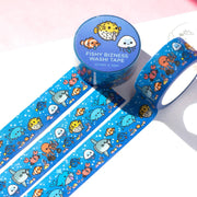 Fishy Bizness Washi Tape | Robot Dance Battle - Papertail Fox