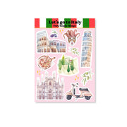 Let'S Go To Italy Sticker Sheet | Only Happy Things Stationery - Papertail Fox