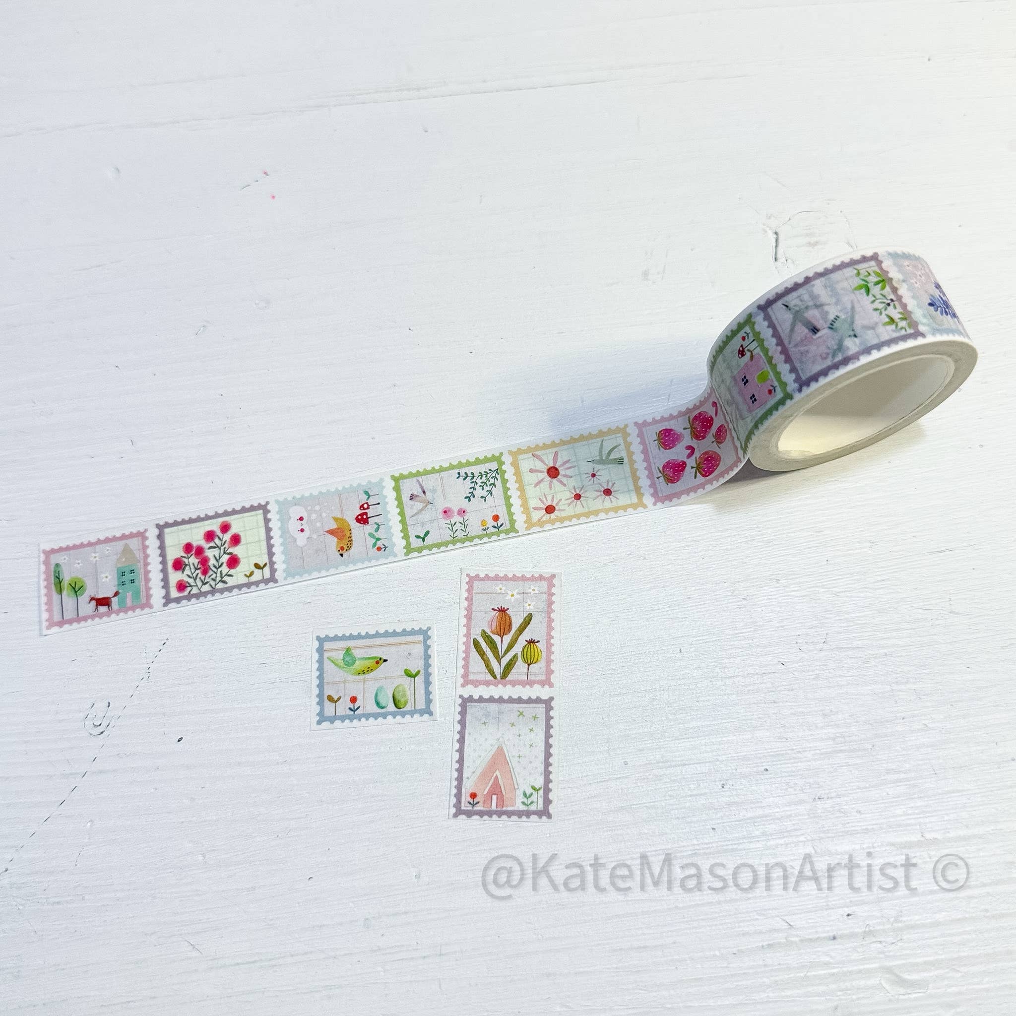 Little Stamps Washi Tape | Kate Mason Artist