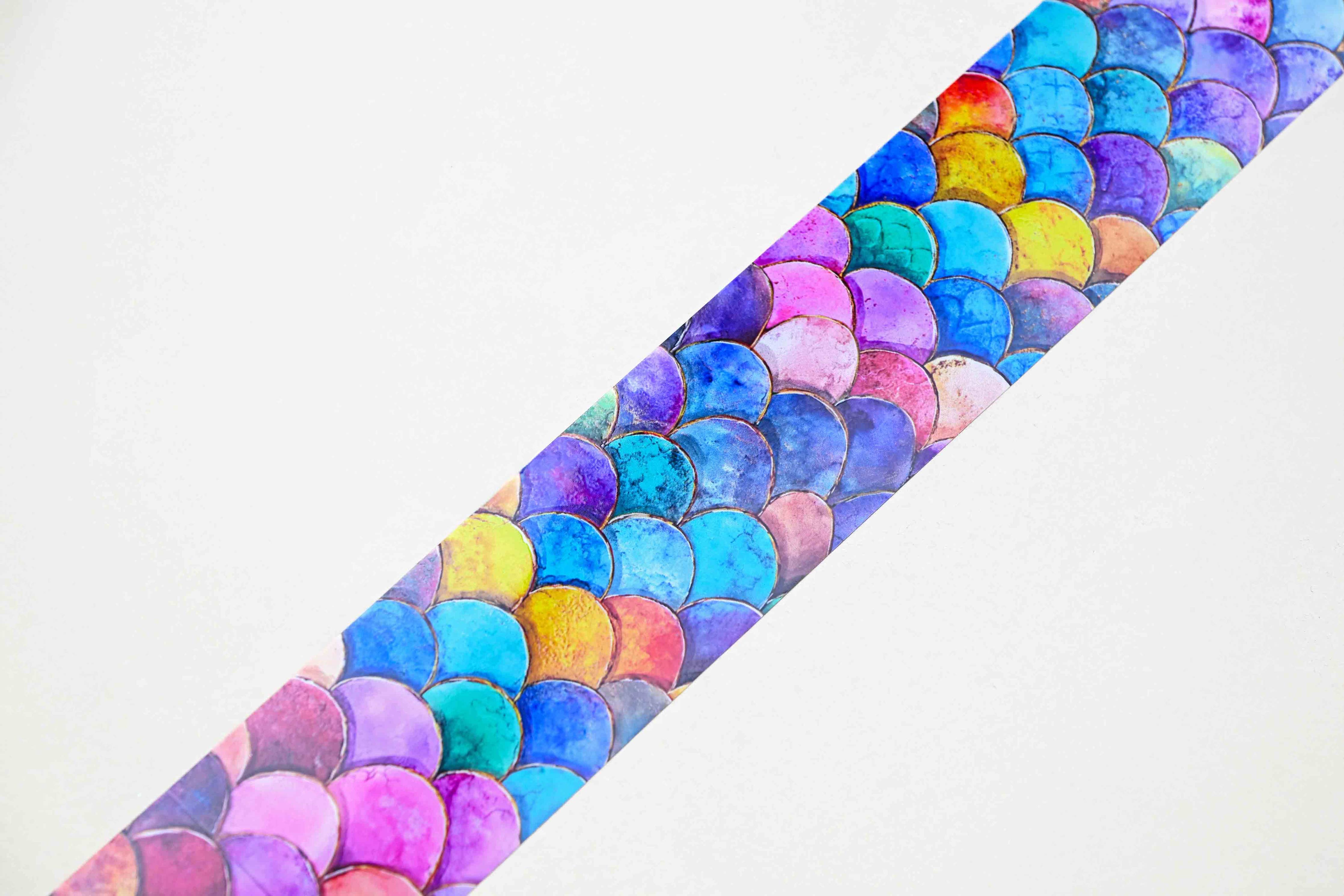 Mermaid Scale Tape | CoraCreaCrafts